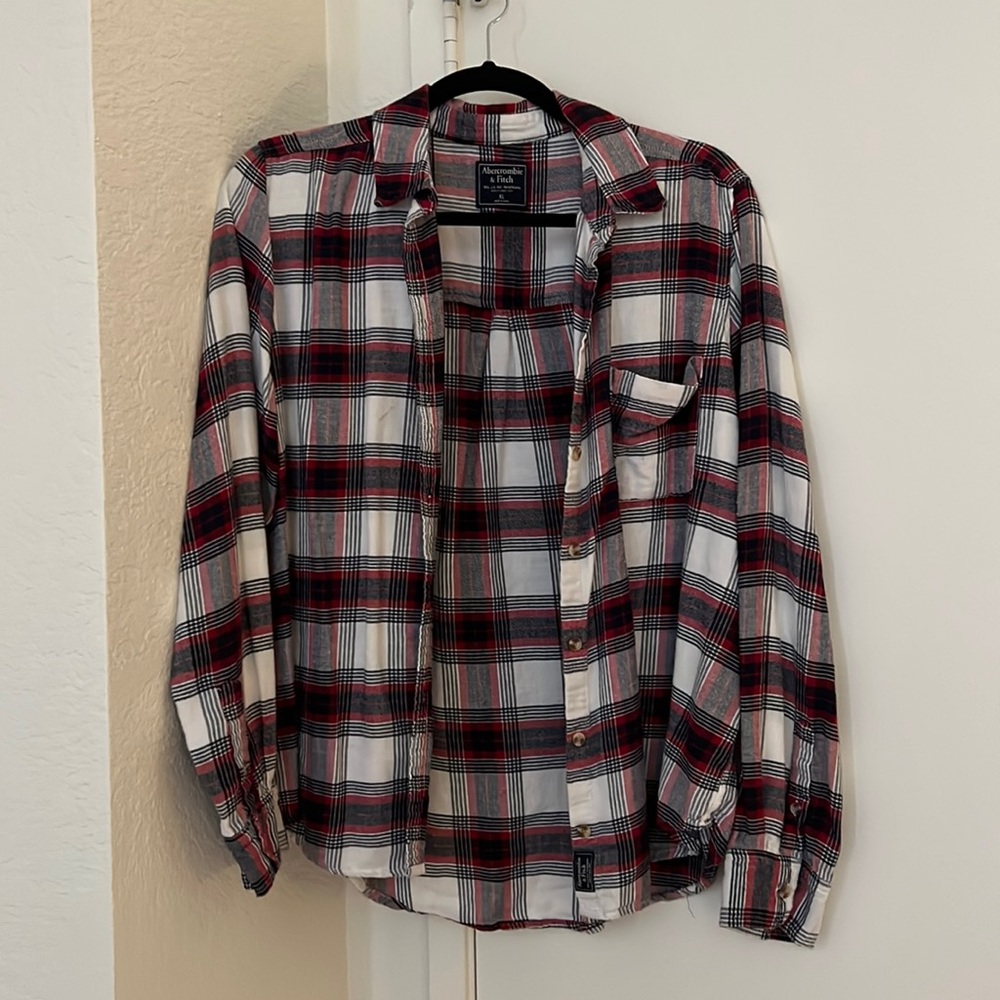 Oversized Abercrombie Flannel button down